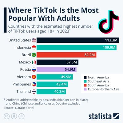 英国tiktok用户数量Tik Tok有多少注册用户?-国际网络专线